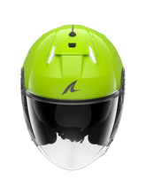 Shark Skwal i3 Jet Blank Toxic abierto Casco verde brillante